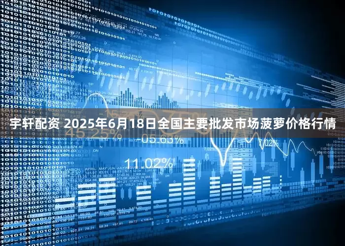 宇轩配资 2025年6月18日全国主要批发市场菠萝价格行情